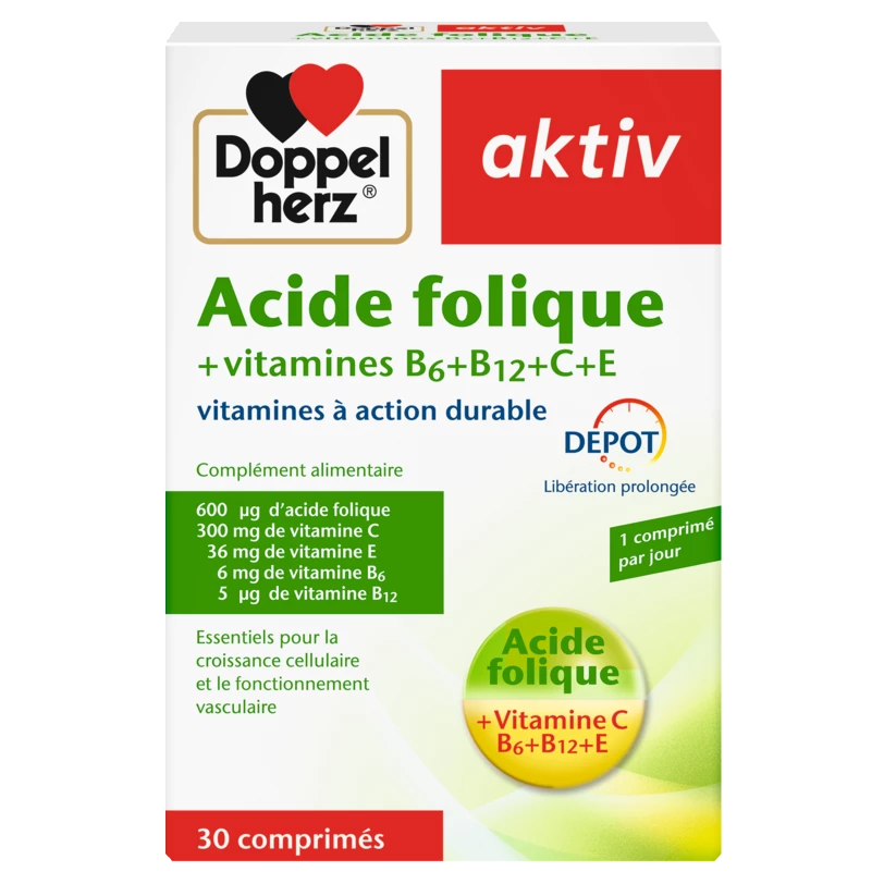 AKTIV ACIDE FOLIQUE | 30 COMPRIMES