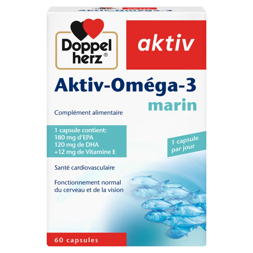 AKTIV OMÉGA 3 MARIN | 60 Capsules