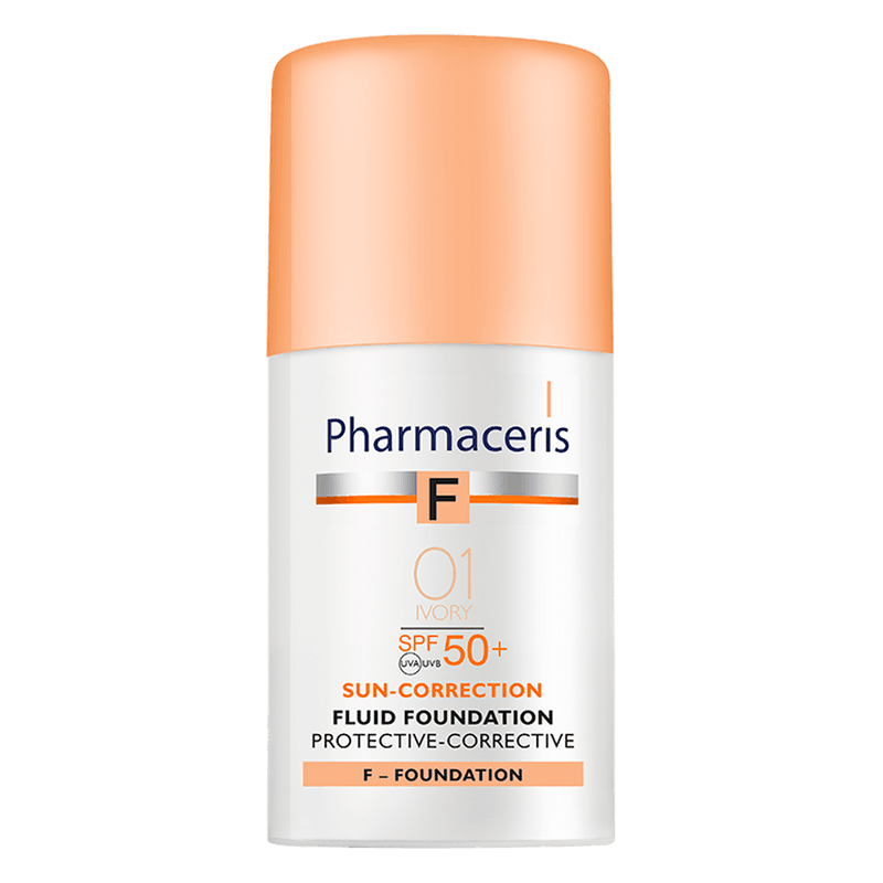 PHARMACERIS F FOND DE TEINT SPF50+ IVORY | 30 ML