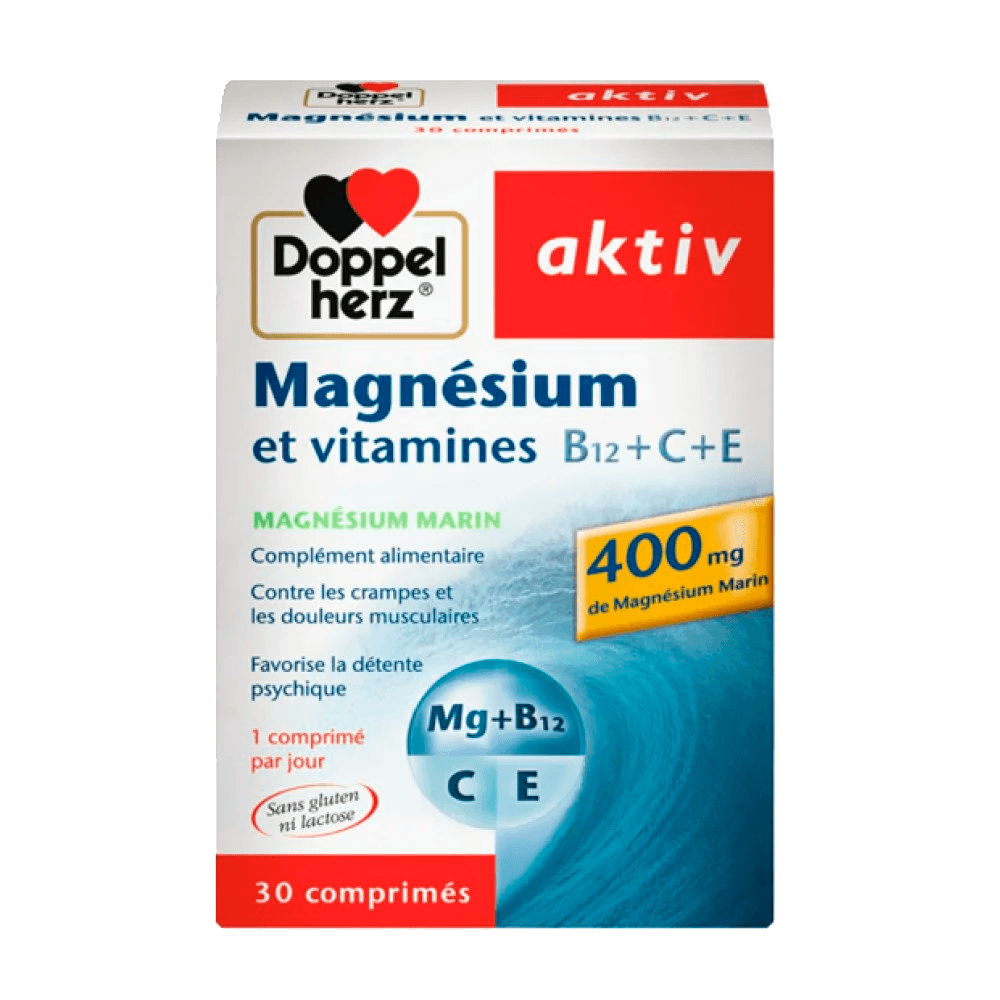 AKTIV MAGNESIUM ET VITAMINES | 30 COMPRIMES