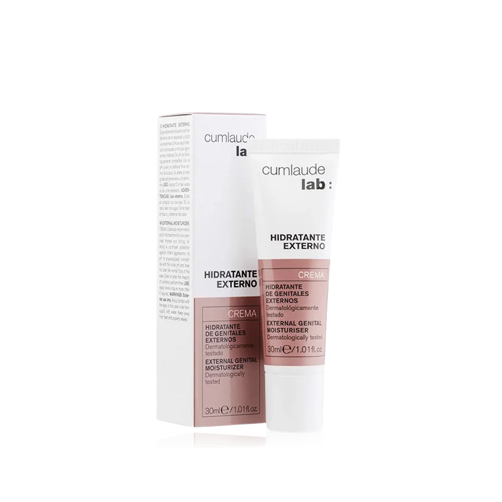 Crème hydratante externe pour les parties intimes, marque Cumlaude Lab.