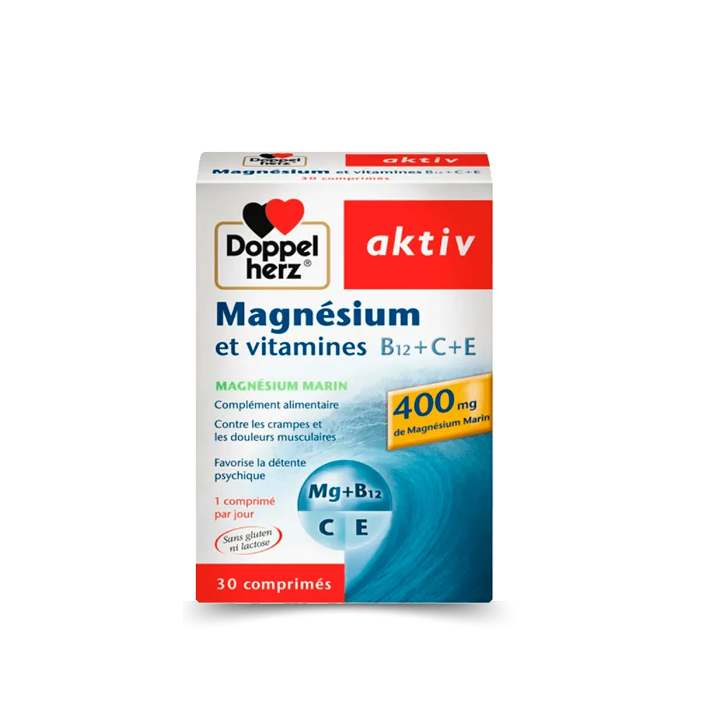 AKTIV MAGNESIUM ET VITAMINES | 30 COMPRIMES