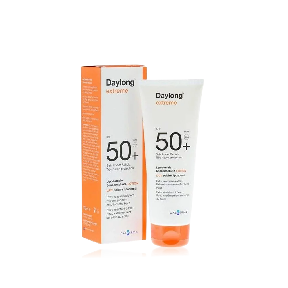 Lotion solaire Daylong extreme SPF 50+ de Galderma.