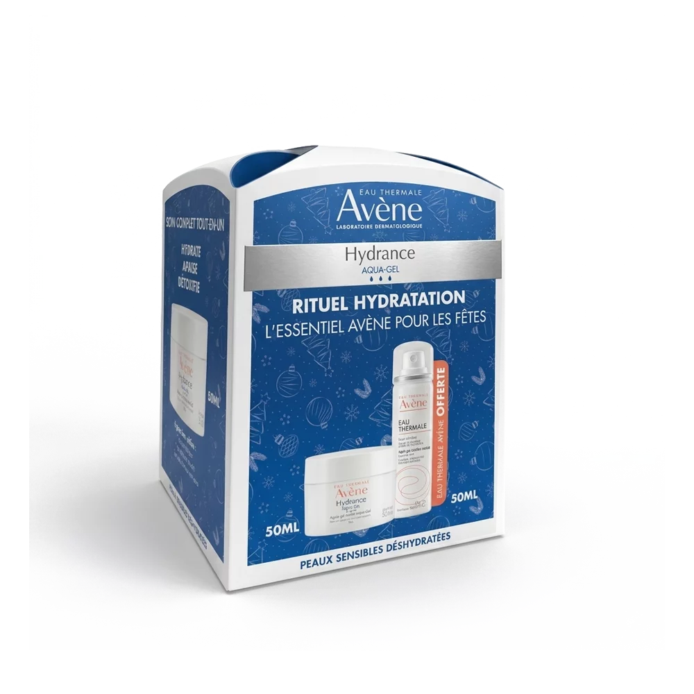 Eau Thermale Avene Hydrance rituel hydratation offert pour les peaux sensibles déshydratées.