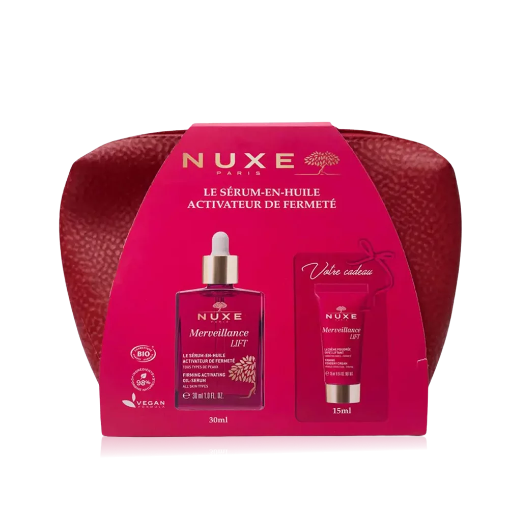 Nuxe Merveillance Lift, sérum en huile activateur de fermeté.