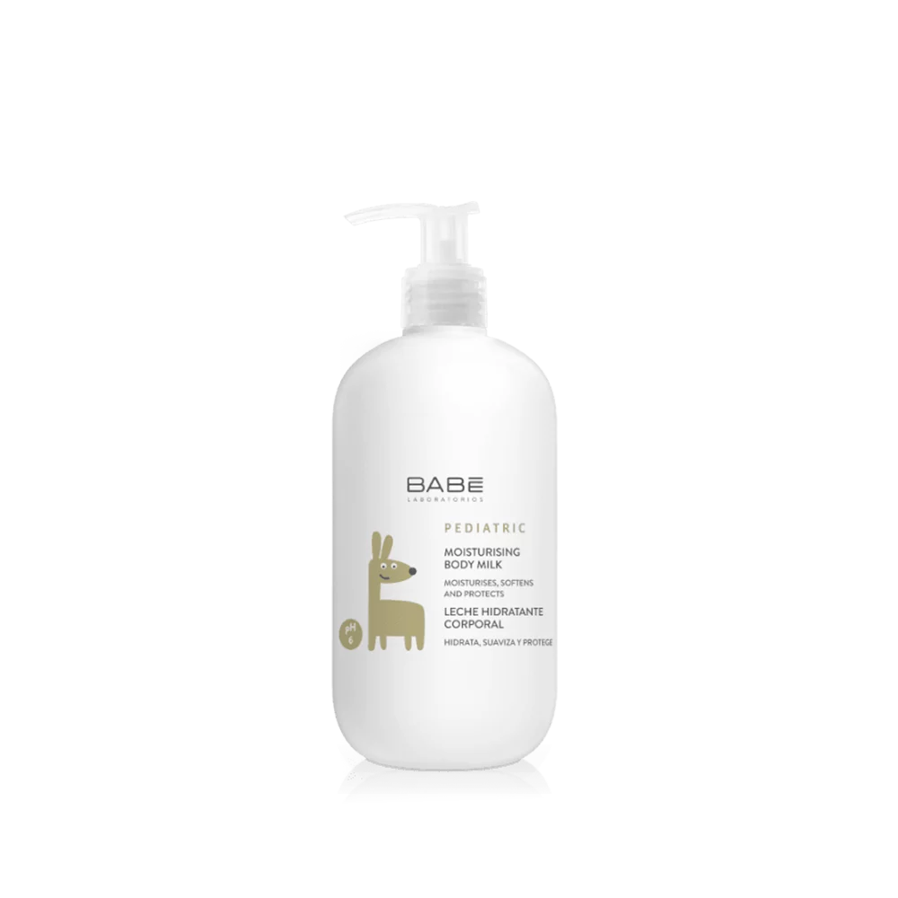 Lait corporel hydratant Babe Laboratoires pour enfants.
