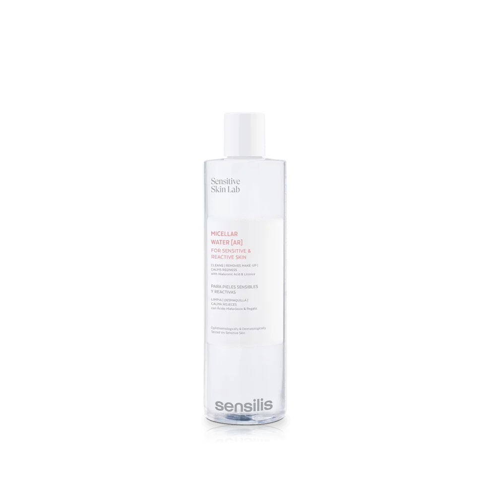 Eau micellaire Sensilis Sensitive Skin Lab pour peaux sensibles et réactives.