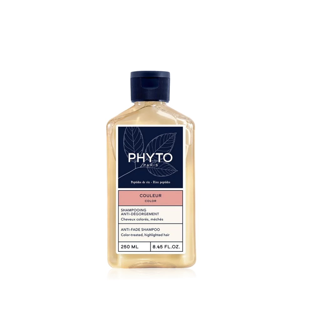Shampooing PHYTO PARIS Couleur Color, 250ml, cheveux colorés, méchés.