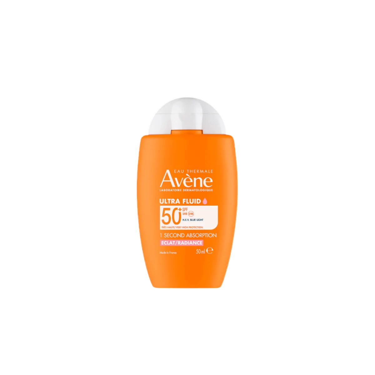 Avene Ultra Fluid Eclat Radiance SPF50+ protection solaire teintée 50ml