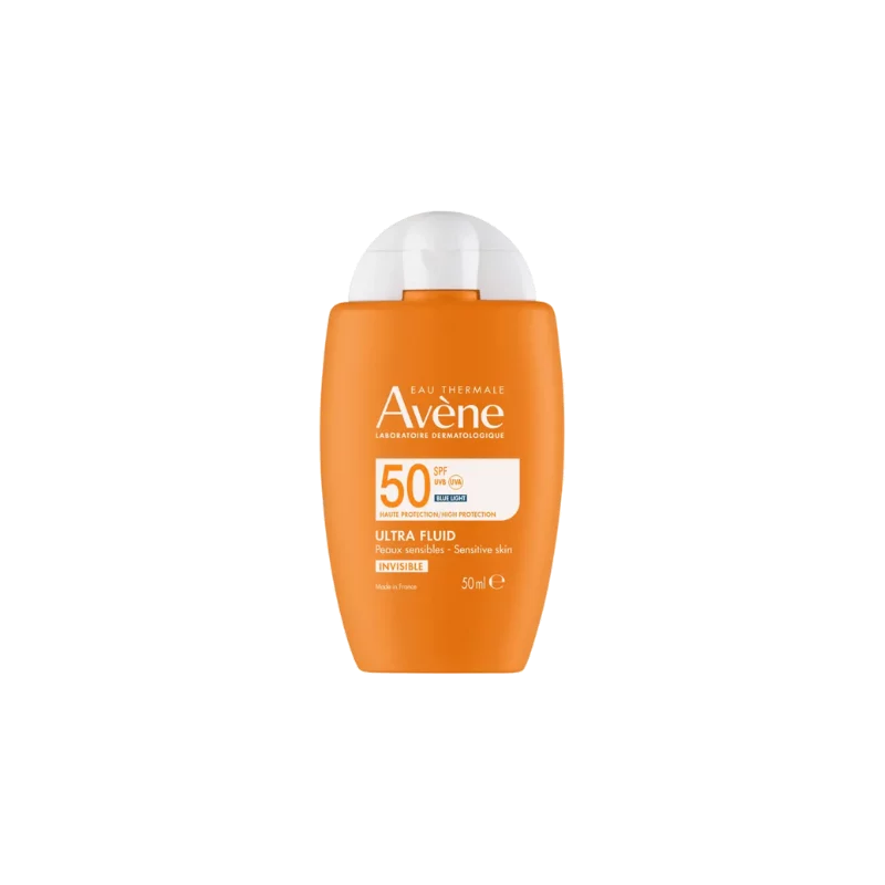 Avène Ultra Fluid Invisible SPF50 protection solaire visage
