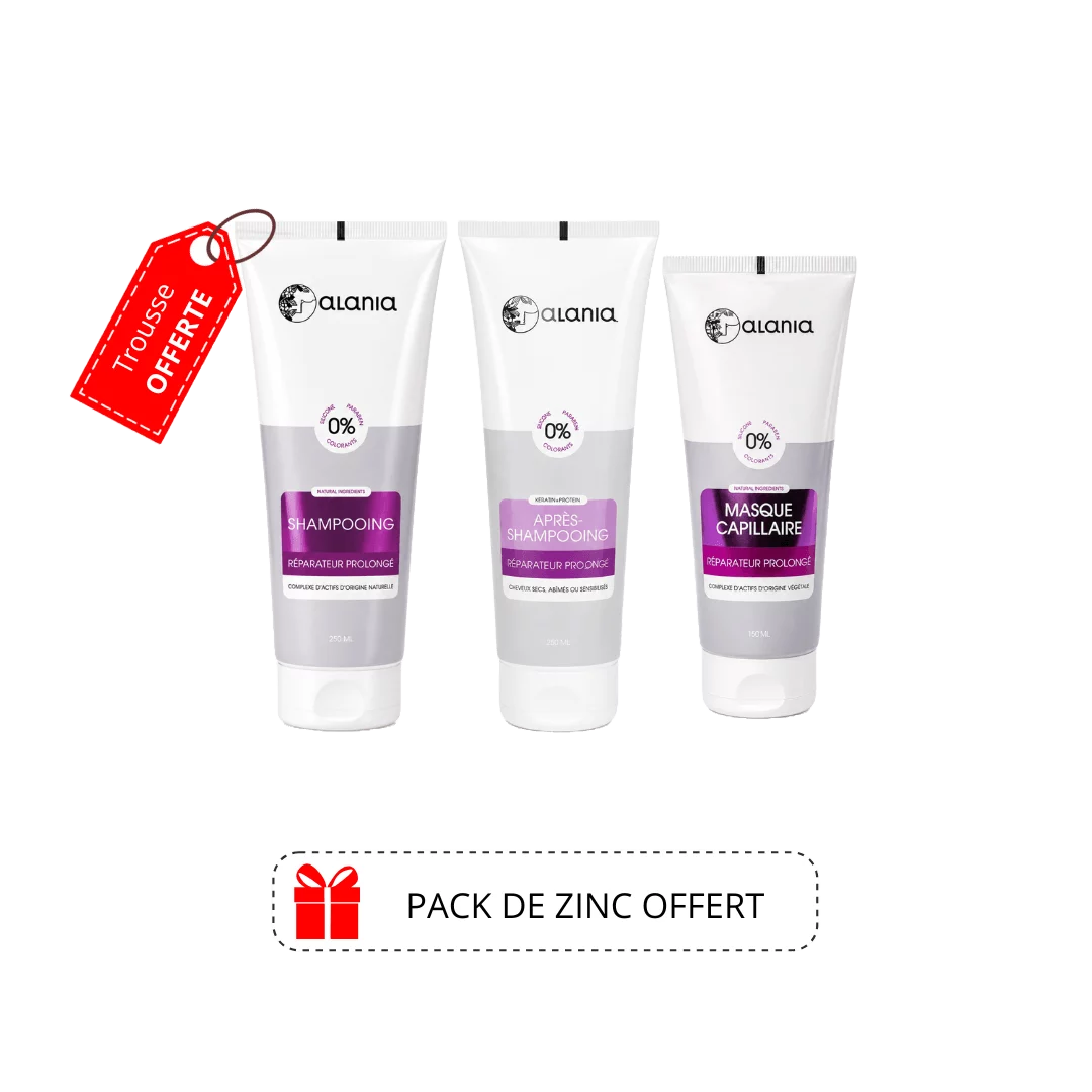 ALANIA Pack Réparateur Prodige + Zinc Gratuit + Trousse OFFERTE